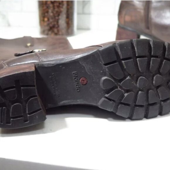 Naturalizer Tall Brown Genuine Leather Boots - Picture 16 of 16